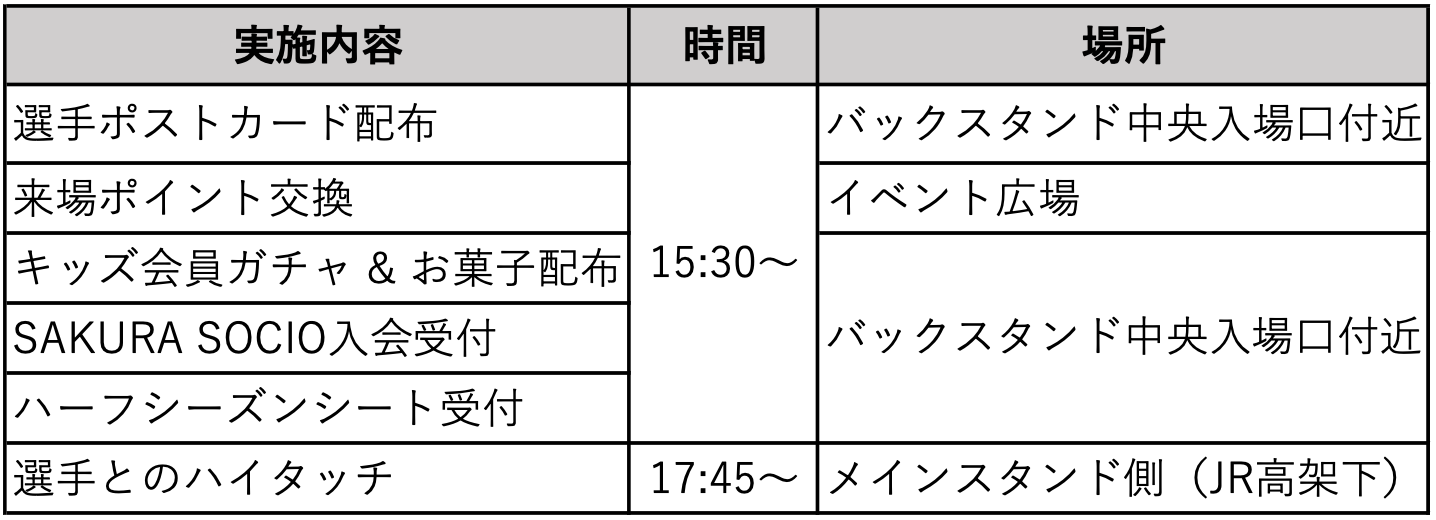 SAKURA SOCIOブースについて | セレッソ大阪オフィシャルウェブサイト